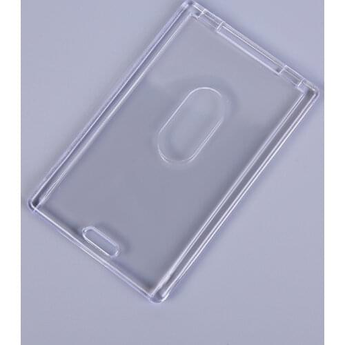 Transparent Credit Card Holder Protect ID Card Business Card Cover Credit Card Protection Case Identity Badge Protector Cover
