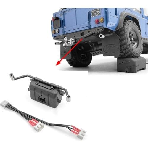 Rc Car Toys Simulation Fuel Tank Exhaust Pipe For 1:18 CAPO CUB1 4WD Electric Vehicle