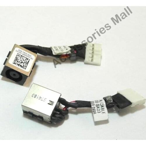 DC Power Jack with cable for Dell Latitude 7290 7390 7380 P28S001 DC Connector Laptop Socket Power Replacement