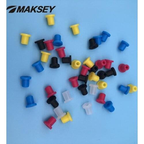 MAKSEY Silicone Rubber Grommet for Inner Cartidge Rubber Sealing Stoppers Interconnect Plastic Washer Gasket Printer Accessories