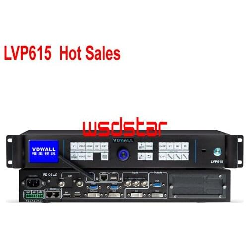 VDWALL LVP615 New Design WIFI LED Video Processor Inputs: Video/DVI/VGA/HDMI/DP/YPbPr 2304*1152 New Upgrade 2019-2029 Hot Sales