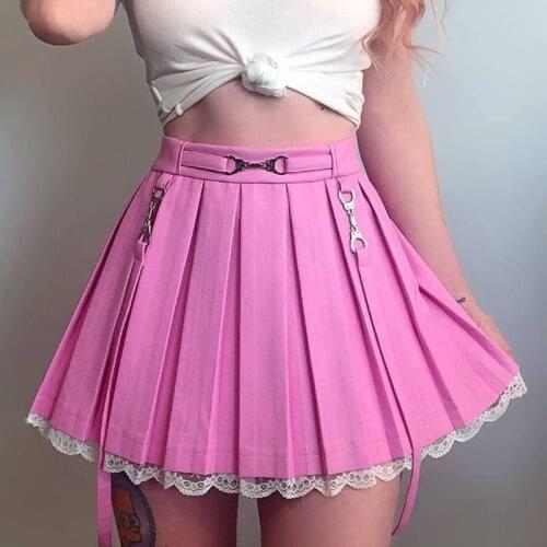 Wsevypo Pleated Skirt