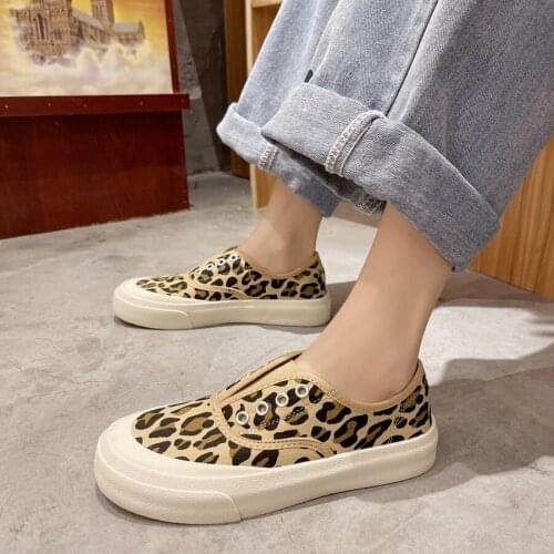YSHUNIJ New Canvas shoes 2021 summer new flat bottom one pedal fashion shoes ins low tide shoes