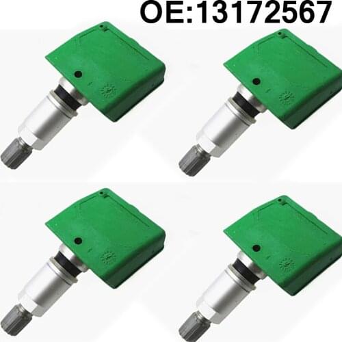 4 PCS new waterproof Car Tire Pressure Monitor Sensor TPMS For Opel Astra H Opel Vectra C For Saab 433MHz