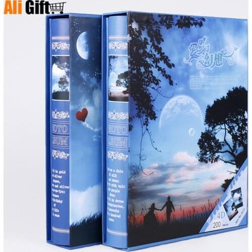 6-inch Large 80 Pockets Photo Albums for Lover Baby Wedding High Quality Photo Albums Birthday Gifts Instax Photo Album Fotos