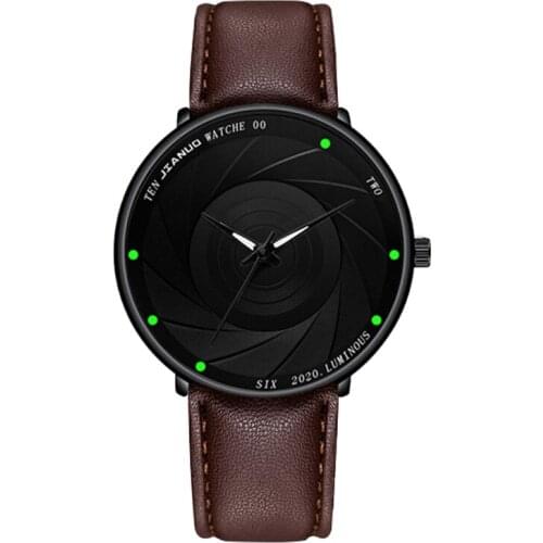 2021 Fashion Business Watches for Men Top Brand Luxury Quartz Wristwatch Clock Luminous Hands Watch for Men Relogio Masculino