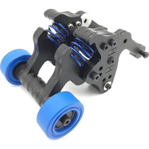 Double Wheel Wheelie Bar For 1:10 Scale TRAXXAS EREVO E-REVO RC Car Compatible with New and Old Version RC Car