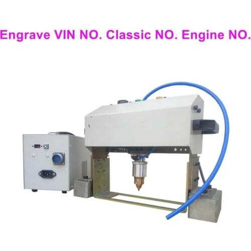 Hot Selling Metal Nameplates Dot Peen Marking / Engraving / Etching Machine Dot Pin Marking Machine 140*40mm