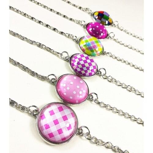 Jiangzimei Pink Bracelets