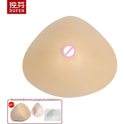 Best Selling Light Weight Women Artificial Boob Huge Breast Form Silicone Fake Breast for Mastectomy Factory Direct