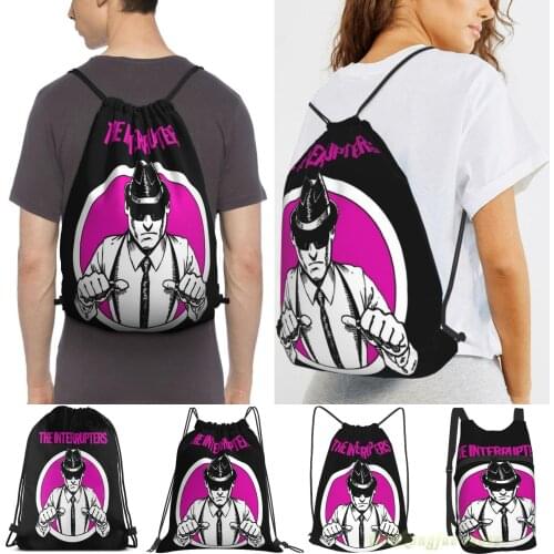 Men Outdoor Travel Drawstring Backpack Bags Anan01 The Interrupters Tour 20116 Women Sports Travel Bag Fitness Swimming Bag