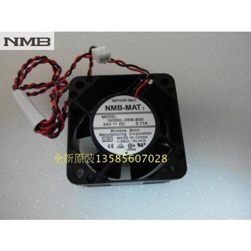 Original NMB Blowers 1608KL-05W-B50 4020 24V 0.11A two lines