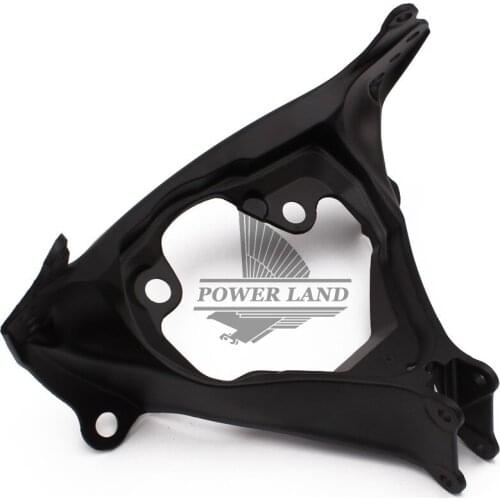 Fits For Suzuki GSX-R 750/600 2006-2007 Black Aluminum Nose Head Upper Stay Fairing Motorcycle Headlight Bracket Assembly 1pcs