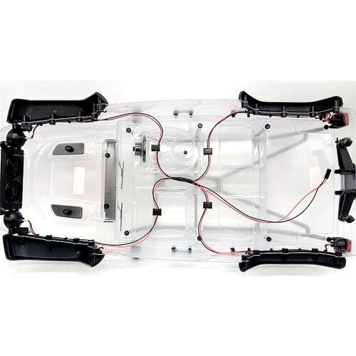 Ultra Bright Car LED Light Waterproof Car Headlamp Brake Light for Axial SCX10 III RC Car Upgrade Parts Accessories