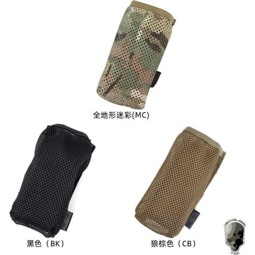 TMC Tactical Vest Molle Kettle Water Bottle Pouch Holder Mesh Bag for Hunting Hiking TMC2997-BK/MC