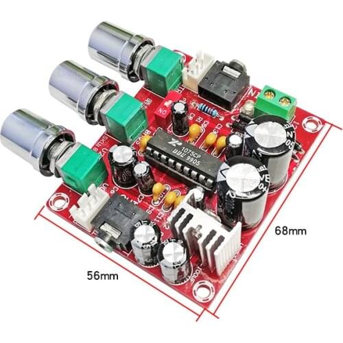 XH-M151 BBE XR1075 Preamp tone Board Audio treble bass adjustment equalizer Pre amplifier Tone Control Preamplifier