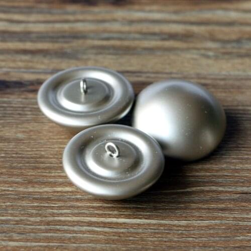3pcs gold metal button, 26 mm diameter gold metal button, clothing accessories, shirt, jacket button