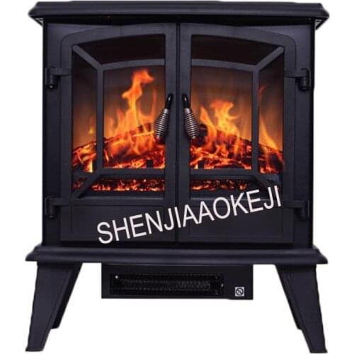 Electric fireplace heater Energy-saving 3D simulation flame electric fireplace core Mobile small fireplace 120V/220V 40W 1PC