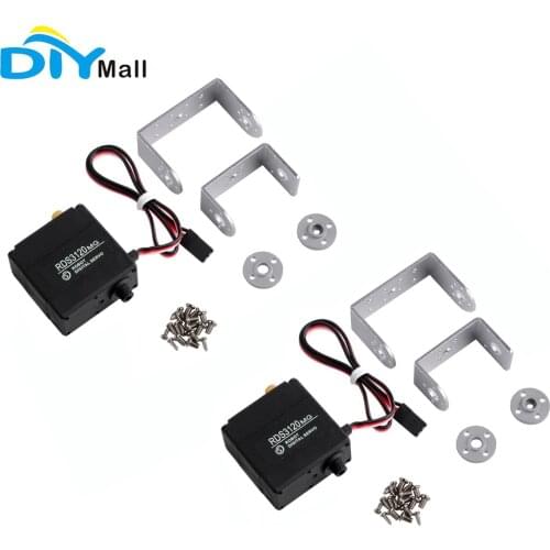 2PCS 20kg RDS3120MG Servo 270 Degree Robot Digital Servo 6V for RC Robotic Car