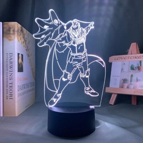 3d Lamp Anime My Hero Academia Million Mirio Togata Lamp for Bedroom Decoration Birthday Gift Mirio Togata Led Night Light