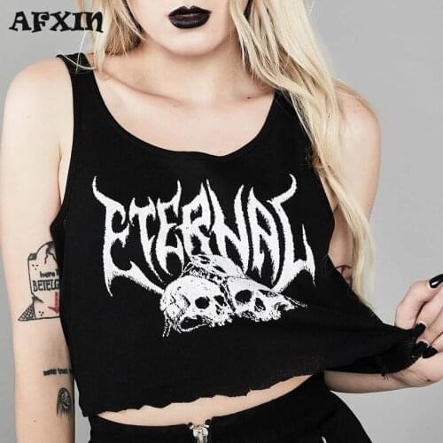 Женские укороченные майки AFXIN China At AliExpress