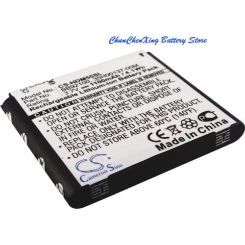 Cameron Sino 1100mAh Battery BB92100 for HTC/DOPOD A6366, A6380, HD Mini, T5555, G9, For SoftBank S31HT