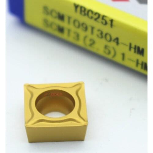Free shipping SCMT09T304/08 HM YBC251 Internal Turning Tools Carbide inserts Cutting Tool CNC Tools Lathe tools Lathe cutter