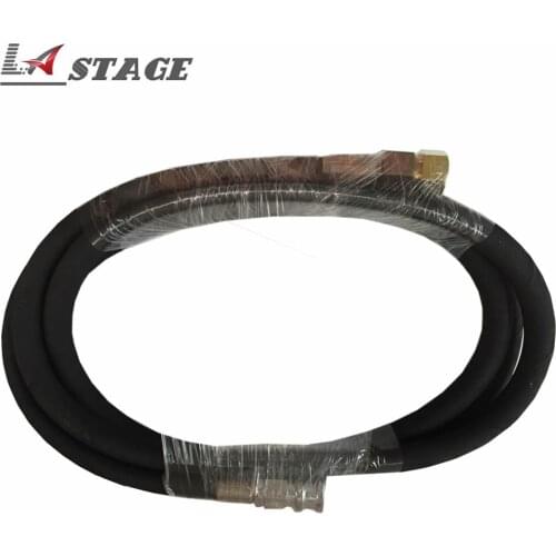 Free shipping 2pcs/lot Good Quality 6 Meter or 3 Meter Hose For DJ Gun Stage CO2 Jet Machine