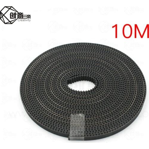 3D Printer Parts Accessory 5/10 meter GT2-6mm Open Timing Belt Width 6mm pitch 2mm Rubber GT2 Belt Hermet Belt