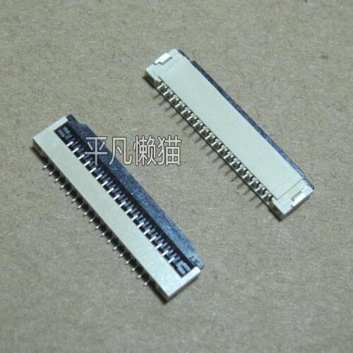 FPC 18-pin 1.0MM pitch Lower connection Flip-flop socket Notebook Start-up touch keyboard buckle seat