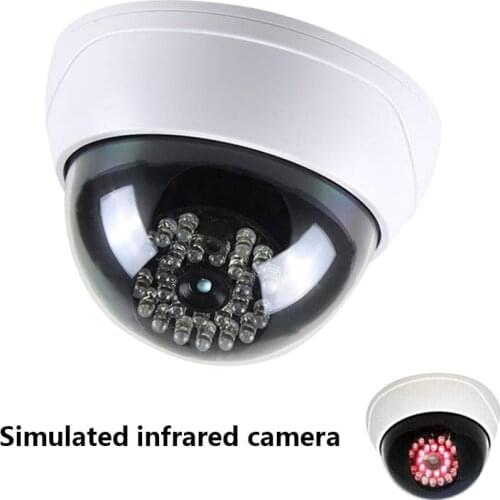 Simulation Dummy Security Surveillance Fake Camera with IR LED Light for Outdoor Indoor Use UY8