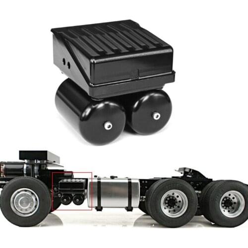 LESU Metal Battery Box Air Tank A 1/14 Tmy HN RC Sca Tractor Car TH02267