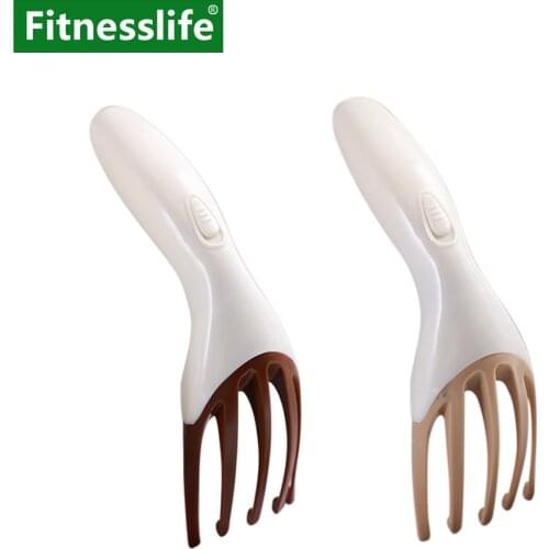 Head Scalp Massager Electric Vibrating Comb Five Jaw Finger Claw Stress Relief Relax Spa for hair growth Head Rest Health Care
