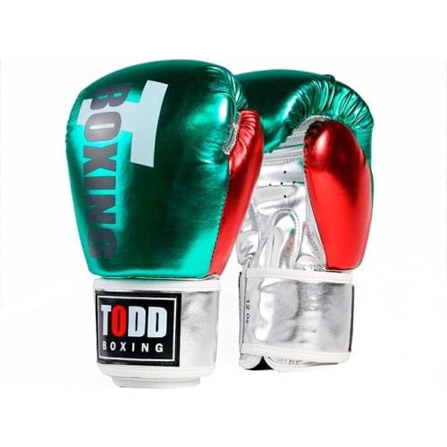 8 10 12 14 OZ KICK Boxing Gloves Men Women Bright PU Leather Muay Thai Guantes De Boxeo Free Fight Sandbag Training Gloves