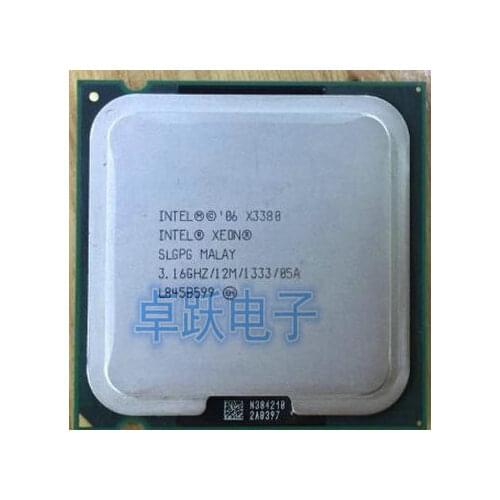 Intel quad-core XEON workstations CPU 775 pieces XEON X3380 x3380 3.16 G
