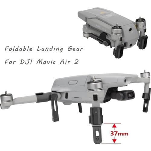 Landing Gear Foldable Heighten Landing Legs Support Feet Guard Extension Leg Protector for DJI Mavic Air 2 Drone Accessories