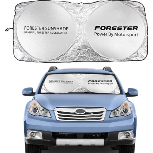 Auto Front Rear Windshield Sunshades Visors Sun Shade UV Protection Covers Reflective Car Accessories For Subaru Forester SH SJ