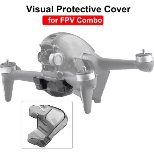 Drone Visual Protective Cover for DJI FPV Combo Down-Visual Camera Protective Cover Obstacle Avoidance Sensor Dust Cap Accessory