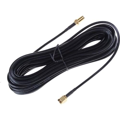 1PC Antenna RP-SMA Extension Cable WiFi Wi-Fi Router without pin inside 6M