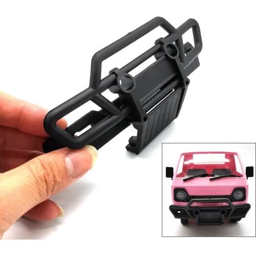 1 Piece Front Bumper for WPL D12 1:10 RC Climbing Truck Modification Parts