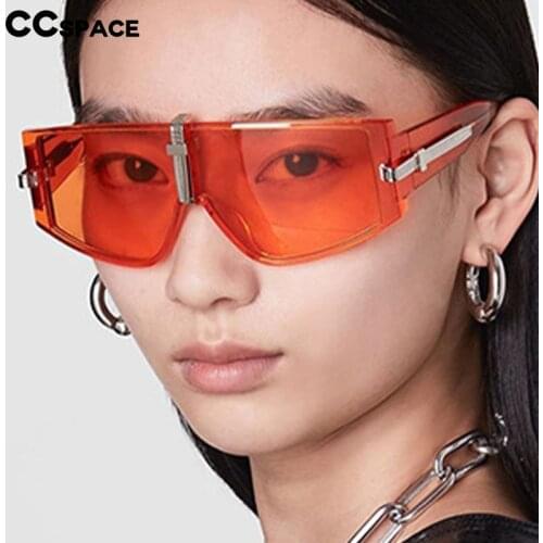 49153 Oversized Square Brand Sunglasses Designer Goggles Men Women Fashion Sunshade Uv400 Retro Glasses