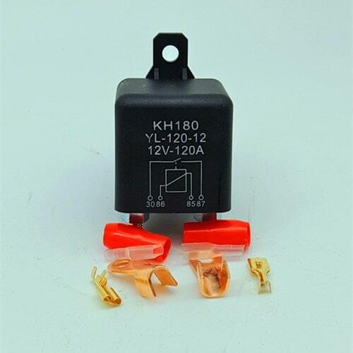 High Power Car Relay 12V DC 120A/200A Car Truck Motor Switch Car Relay Continuous/Intermittent Type Automotive Relay