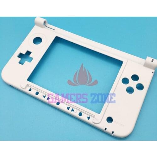 White Replacement Housing Shell Case For 3DS XL LL Middle Frame
