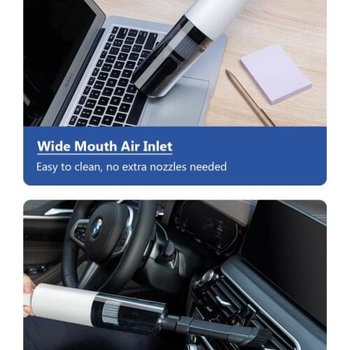 Wireless Car Vacuum Cleaner Mini Handheld For Car Household Dual-use 120W 6000Pa Strong Suction Cleaning Mini Vacuum Cleaner