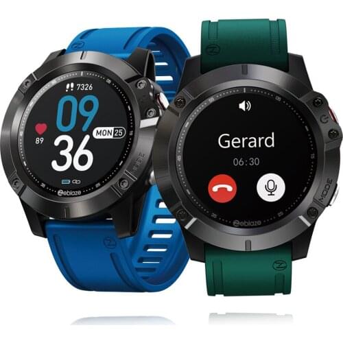 VIBE 6 Wireless Music Player 7/24 Heart Rate Blood Pressure Monitor 10 Sport Modes 25 Days Standby BT5.0 Smart Watch