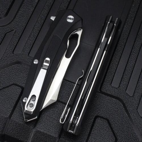 D2 knife high hardness folding fruit knife outdoor camping multifunctional tactical survival folding knife tactical knife