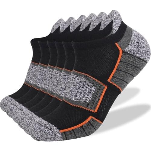 Men Sport Ankle Socks Sport Athletic Thick Towel Bottom Running Low Cut Sock Outdoor Breathable Cotton Moisture Wicking Socks