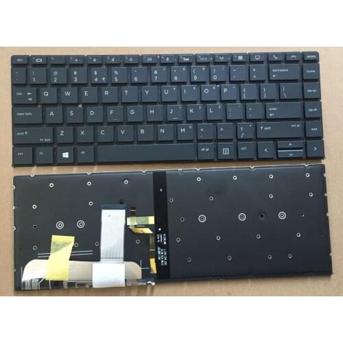 New for HP EliteBook x360 1040 G5 Laptop US Keyboard Backlit No frame Black
