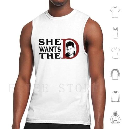 She Wants The Dean Tank Tops Vest Supernatural Dean Sam Castiel Sn Fandom Destiel Funny Cool Awesome Spn Cas Angel Of The