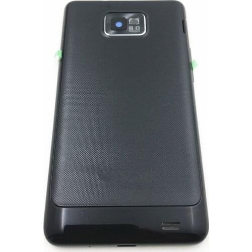 Full Housing For Samsung Galaxy S2 II i9100 9100 Middle Frame +Back Panel Rear Battery Cover Door Replacement Parts